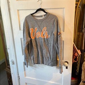 Gray and Orange Sweatshirt. UT vols Tennessee sweatshirt